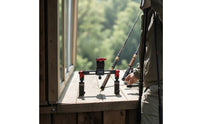 Anti-Slip Fishing Rod Holder with Dual Clamps Adjustable Fishing Rod Holder with Clamp Corrosion-Resistant Long-Lasting for Anglers, Fishermen