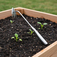 Manual Root Remover Tool Rust-Proof Stainless Steel Weeding Fork Wear-Resistant