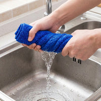Thick Microfibre Cloth Coral Fleece Cleaning Cloths, 30x40cm Microfibre Cloth for Glass and Dishes, Soft Low Shedding Kitchen Countertop Towel