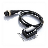 Automatic motion detector box, infrared induction faucet, touchless motion-activated power supply accessory