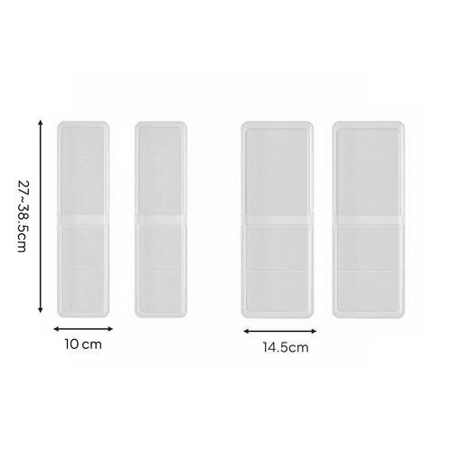 Expandable Drawer Divider Customizable Organization Expandable Drawer Dividers Versatile Adjustable Storage Box for Kitchen, Washroom, Vanity