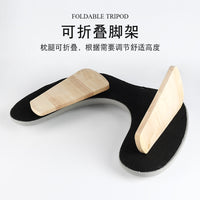 俄式美甲手枕u型带支架蝴蝶手枕可调节高级折叠美甲手枕手垫跨境