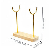 Selenite Bracelet Holder Stand Minimalist Design Selenite Display Rack