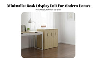 Slim Rolling Cart Pull-Extendable Design Household Storage Space-Saving With Casters for Students, Renters, Study Room, Bedroom
