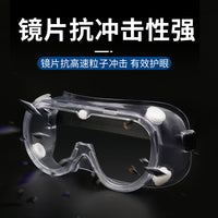 Clear Anti-Fog Protective Goggles for Outdoor Activities