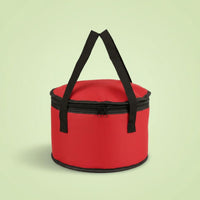 Round Insulated Casserole Carrier Easy to Carry Round Cake Carrier for Outdoor
