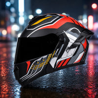 3C Certified Modular Helmet | Aerodynamic, Flip-up Helmet, for Daily Commuting