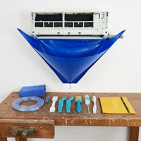 10 Pieces Air Conditioner Cleaning Kit Waterproof Air Conditioning Cleaning Bag