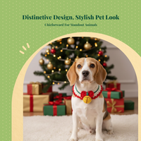 Dog Holiday Cape Soft Cat Scarf Adjustable Pet Costume