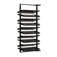 Rotating Shoe Rack Space Saving Closet Shoe Storage Rack Large Capacity Multi-Tier Storage Shelf for Adults, Renters, Dressing Room, Bedroom, Entryway