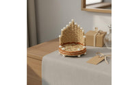 Woven Rope Phone Stand Universal Compatibility Handmade Phone Chair