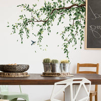 Tree Branch Wall Decal Self House Decoration Removable for Living Room