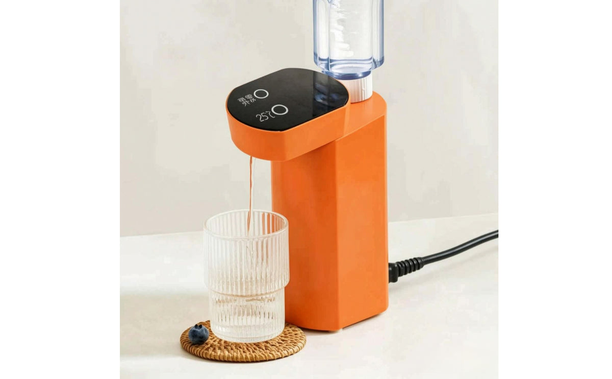 Compact Instant Hot Water Dispenser Countertop Hot Water Dispenser with Touch Control Quick Heating Appliance Space-Saving for Travelers, Students, Travel, Dorms, Office Desks