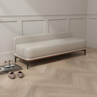 Light Luxury Design Entryway Shoe Bench Multi-Functional End of Bed Bench Indoor Furniture for Bedroom