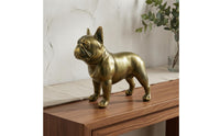 French Canine Figure Figurine Decorative Home Decor Lifelike Detail