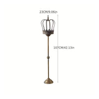 Metal Decorative Accent Ornate Decor Rustic for Garden, Patio