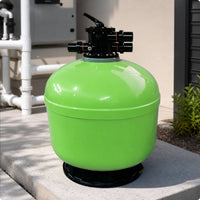 Fiberglass Sand Strainer Top-Mount Pool Sand Strainer Anti for Swimming Pools, Ponds
