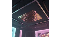 Water Wave Wallpaper Cut to Size Peel and Wallpaper Waterproof Self Mirror Film for Ceiling, Commercial Areas, Furniture Refinishing