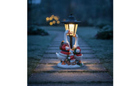 Geese Statue with Solar Lantern Waterproof Goose Statue with Lantern Sturdy