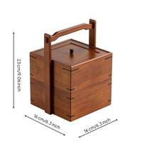 Traditional Double-Layer Carrying Box