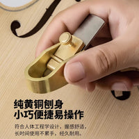 Brass Thumb Plane for Luthier and Guitar Making