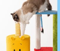 派思维迪士尼猫爬架猫窝猫树一体大型猫架多层不占地磨爪宠物窝