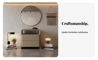 Single-Drawer End Table Modern Design Nightstand space-saving Size for Office, Adults