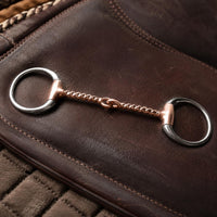 Spiral Horse Mouth Gear Spiral Texture O-Loop Horse Mouth Gear Direct Pressure Equestrian Gears