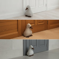 Duck Door Stopper Decorative Textile Door Stopper Heavy for Living Room, Bedroom