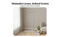Modern design complimentarystanding Single-Bar Clothes Hanger Minimalist Design Single pole Costumer Stand Space-Saving Gpoleent Rack Sturdy Base for Home Users, Homeowners, Entryway, Apartment, wardrobe area, Boutiques