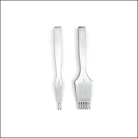 2 Pieces Pricking Iron Stitching Anti-Rust for Leathercrafters