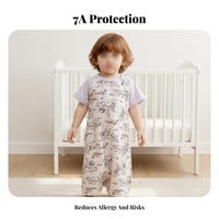 Baby Split-Leg Sleeping Bag Breathable Toddler Sleep Sack with Legs Soft