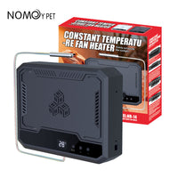 Dual Hot and Cold Mode Auto Start-Stop Two-Color Bird Heater Fan with Smart Thermostat for All Seasons (No Light, No Remote) US Plug