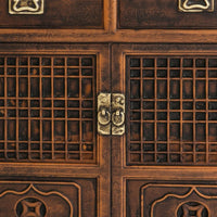 Chinese Cabinet Flower Pot Multi-Purpose House Decoration for Desktop