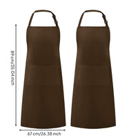 Halter Apron Work Apron Large Size Workwear for Baristas, Salon, Workplace