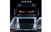 LED Matrix Panel with Wireless Controller Control App-Controlled Car Eye Display Display Flexible LED Panel Curved Devil Eyes