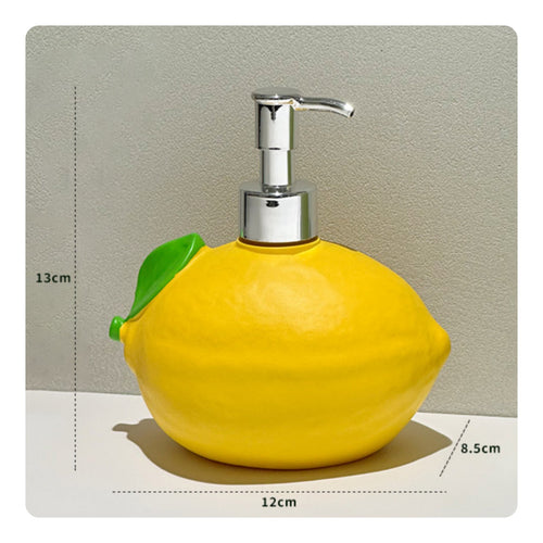 Lemon Shaped Soap Dispenser Decorative Lemon Soap Pump for Kitchen