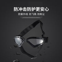 宠物配饰太阳镜可折叠防风防晒三角型宠物墨镜UV中大型狗狗眼镜
