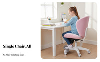 Adjustable Rolling kids' Chair Ergonomic Design children's Furniture Universal Casters Breathable Mesh Spine Support