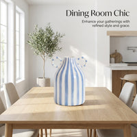 Hand-painted White Porcelain Vase, European Style