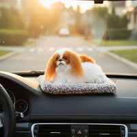 Realistic Dog Odor Absorber Pouch Odor Removing Car Dog Decor Pouch Handmade