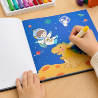 Large 8K Sketchbook for Kids, Thick Blank Drawing Paper for Elementary School Students, Art Supplies