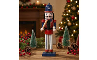 Baseball Nutcracker Decorative Wooden Nutcracker Sporty Figurines for Sports Fans, Collectors, Mantel