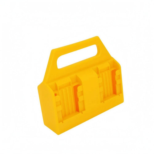Battery Storage Rack Compact Battery Organizer Molded Plastic for Workshop