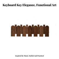 Keyboard Key Hanger Decorative Flip-down Hook Rack Modern Aesthetic for Living Room