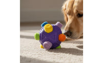 Slow Feeder Interactive Dog Food Ball Sturdy Rubber Snuffle Ball Toy for Dogs