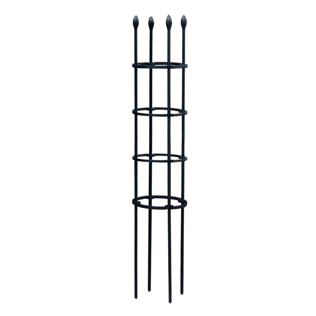 Garden Decor Metal Trellis for Climbing Plants, Elegant Garden Obelisk for Outdoor Plants, Durable Plant Support with Cross-Border Supply