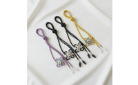 Authentic Obi Cord with Flower Ornament Elegant Kimono Waist Cord Lightweight Kimono Obi Belt Versatile for Festivals