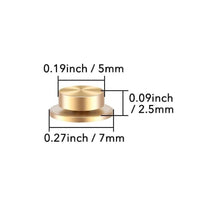 30 Pieces Paper Craft Bearing Smooth Small Swivel Bearings Long-Lasting