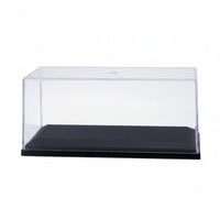 High Clarity Transparent Display Cover with Base Easy to Clean Acrylic Model Display Case Sturdy Stackable Showcase Box Scratch-Resistant for Collector Room
